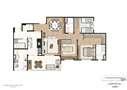 Planta tipo do apartamento de 110 m² - 3 dorms (1 suíte) | Mïstï Morumbi – Apartamento no  Morumbi - São Paulo - São Paulo